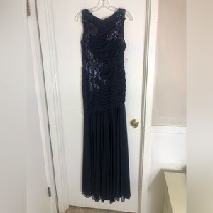 Navy Formal Gown
